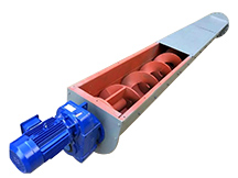 无轴螺旋输送机其主要采用的是无轴的螺旋叶片所以称为无轴。