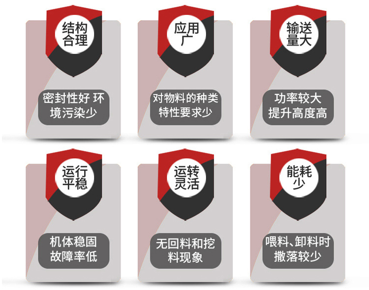 斗士提升机特点
